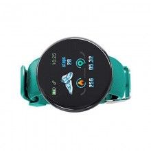 Bratara Fitness SIKS® Smartband Waterproof IP65, Incarcare USB, Bluetooth 4.0, Display Touch Color OLED, verde