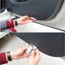 Set SIKS®2 Lumini de usi LED Logo BMW, model DZ Set SIKS®2 Lumini de usi LED Logo BMW, model DZ