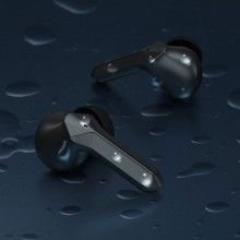 Casti fara fir pentru Gaming SIKS®, wireless, afisaj led, versiune bluetooth 5.1, negre