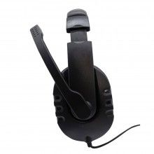 Casti cu microfon SIKS®, gaming, stereo, cu fir, negre, pentru Playstation / Slim / Pro / Xbox One / Nintendo Switch Casti cu microfon SIKS®, gaming, stereo, cu fir, negre, pentru Playstation / Slim / Pro / Xbox One / Nintendo Switch