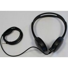 Casti gaming audio Jack 3.5mm SIKS®, volum reglabil, pentru laptop, tableta PC, negru