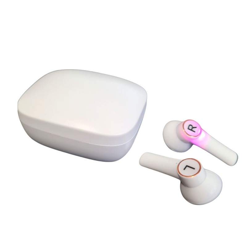 Casti audio wireless SIKS®, Bluetooth, microfon incorporat, stereo, dock incarcare, albe,rezistente la apa Casti audio wireless SIKS®, Bluetooth, microfon incorporat, stereo, dock incarcare, albe,rezistente la apa
