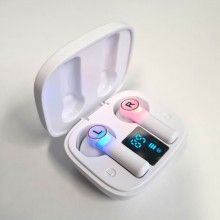 Casti audio wireless SIKS®, Bluetooth, microfon incorporat, stereo, dock incarcare, albe,rezistente la apa Casti audio wireless SIKS®, Bluetooth, microfon incorporat, stereo, dock incarcare, albe,rezistente la apa