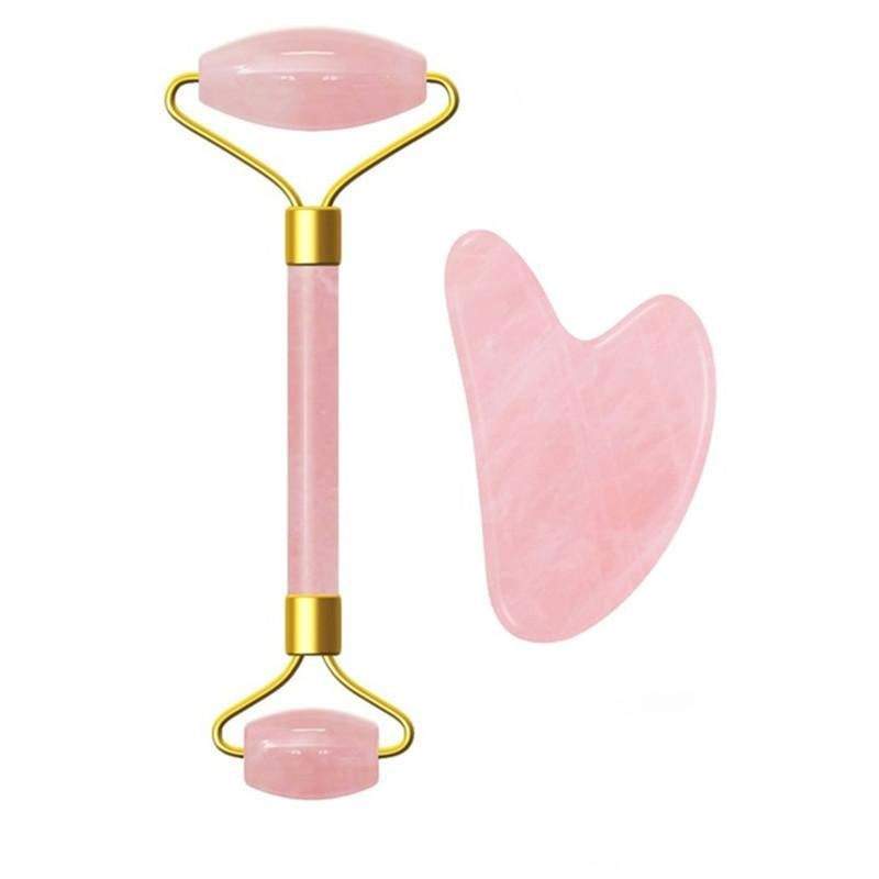 Set rola jad si gua sha pentru masaj facial si corporal SIKS®, piatra de Jad, efect de intinerire a pielii si drenaj limfatic... Set rola jad si gua sha pentru masaj facial si corporal SIKS®, piatra de Jad, efect de intinerire a pielii si drenaj limfatic...