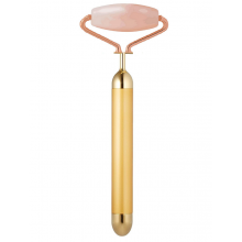 Rola masaj facial SIKS® diminuare riduri, portabil, auriu
