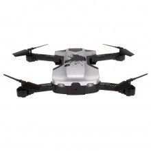 Mini drona SIKS®, 2.4GHz, camera ultra HD, lumina led, gri/negru, control distanta 100m