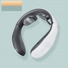 Aparat inteligent de masaj cervical SIKS®, 4 moduri de masaj, 15 niveluri, doua capete, alb/gri Aparat inteligent de masaj cervical SIKS®, 4 moduri de masaj, 15 niveluri, doua capete, alb/gri