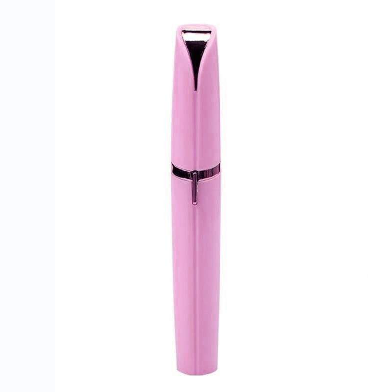Epilator sprancene hipoalergenic SIKS®, fara durere, lumina LED, functionare pe baterii, roz Epilator sprancene hipoalergenic SIKS®, fara durere, lumina LED, functionare pe baterii, roz