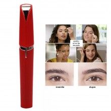 Epilator sprancene hipoalergenic SIKS®, fara durere, lumina LED, functionare pe baterii, rosu Epilator sprancene hipoalergenic SIKS®, fara durere, lumina LED, functionare pe baterii, rosu