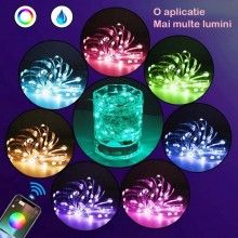Instalatie luminoasa inteligenta SIKS®, bluetooth 4.0, control din aplicatie, conectare prin USB, 5 metri, multicolora Instalatie luminoasa inteligenta SIKS®, bluetooth 4.0, control din aplicatie, conectare prin USB, 5 metri, multicolora