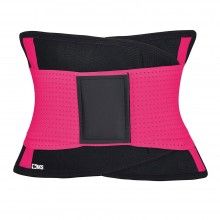 Centura modelatoare SIKS® pentru tonifiere, neopren, masura XXL, negru/roz