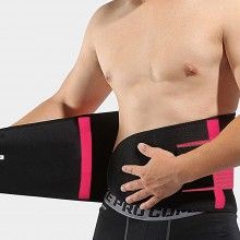 Centura modelatoare SIKS® pentru tonifiere, neopren, masura XXL, negru/roz
