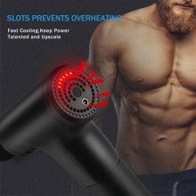 Aparat de masaj SIKS® cu vibromasaj HF 280, 24W, 4 capete interschimbabile, 6 trepte de viteza, fara acumulator, Negru Aparat de masaj SIKS® cu vibromasaj HF 280, 24W, 4 capete interschimbabile, 6 trepte de viteza, fara acumulator, Negru