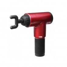 Aparat de masaj SIKS® cu vibromasaj HF 280, 24W, 4 capete interschimbabile, 6 trepte de viteza, fara acumulator, Rosu/Negru
