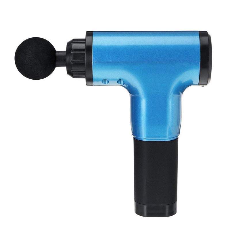 Aparat de masaj SIKS® cu vibromasaj HF 280, 24W, 4 capete interschimbabile, 6 trepte de viteza, fara acumulator, Albastru/Negru Aparat de masaj SIKS® cu vibromasaj HF 280, 24W, 4 capete interschimbabile, 6 trepte de viteza, fara acumulator, Albastru/Negru