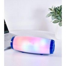 Boxa portabila SIKS® lumina ambientala multicolora, wireless, radio FM, albastru