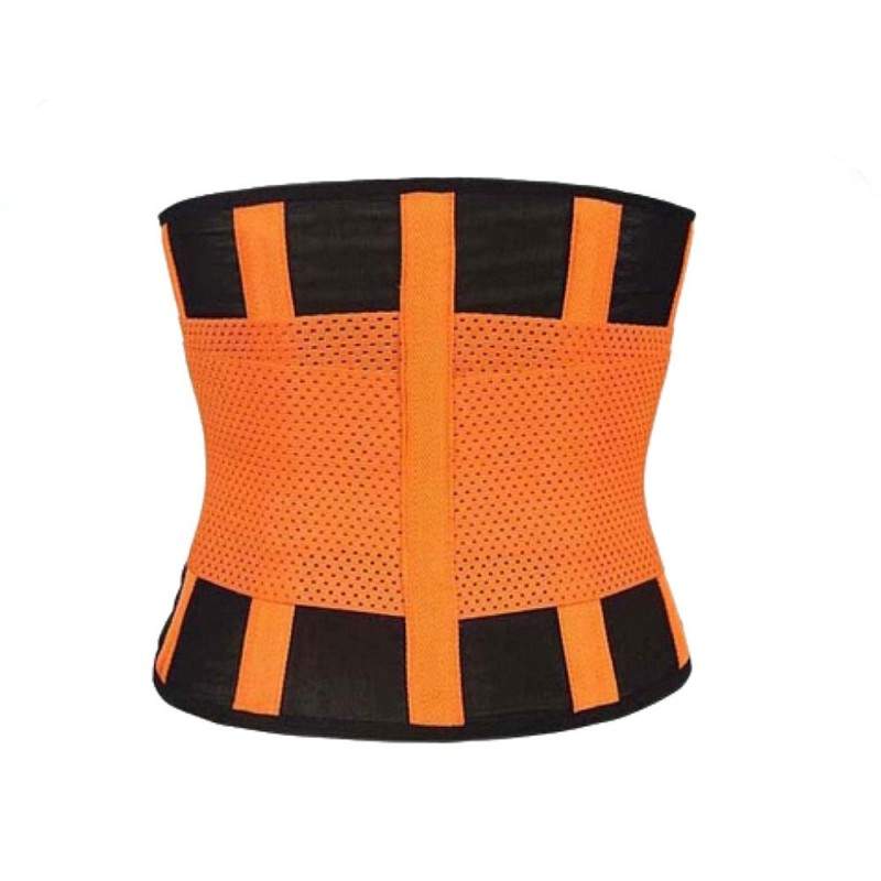 Centura modelatoare SIKS® pentru tonifiere, neopren, masura XL, negru-portocaliu Centura modelatoare SIKS® pentru tonifiere, neopren, masura XL, negru-portocaliu