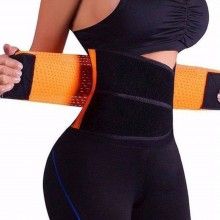 Centura modelatoare SIKS® pentru tonifiere, neopren, masura XL, negru-portocaliu Centura modelatoare SIKS® pentru tonifiere, neopren, masura XL, negru-portocaliu