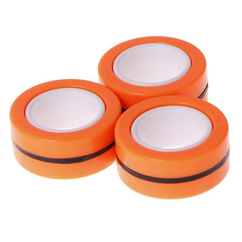 Set jucarie antistres SIKS® 3 inele magnetice cu actiune calmanta, elimina stresul, potrivit pentru copii si adulti, portocaliu Set jucarie antistres SIKS® 3 inele magnetice cu actiune calmanta, elimina stresul, potrivit pentru copii si adulti, portocaliu