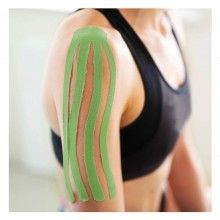 Banda Kinesiologica SIKS® pentru suportul muschilor, pentru sportivi si atleti, verde Banda Kinesiologica SIKS® pentru suportul muschilor, pentru sportivi si atleti, verde