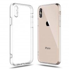 Husa pentru iPhone XS MAX SIKS®, silicon subtire, ultra slim, gel, transparenta
