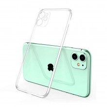 Husa pentru iPhone 11 SIKS®, silicon subtire, ultra slim, gel, transparenta