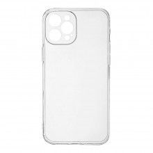 Husa pentru iPhone 12 PRO MAX SIKS®, silicon subtire, ultra slim, gel, transparenta