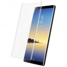 Folie din sticla SIKS® cu adeziv UV Digitech Glass pentru Samsung Galaxy Note 8, lampa UV inclusa, transparenta