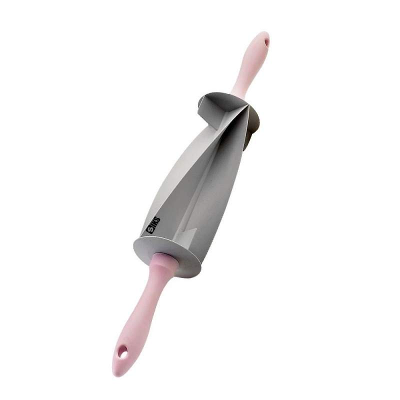 Sucitor pentru aluat de croissant SIKS®, 40 cm, roz/gri Sucitor pentru aluat de croissant SIKS®, 40 cm, roz/gri