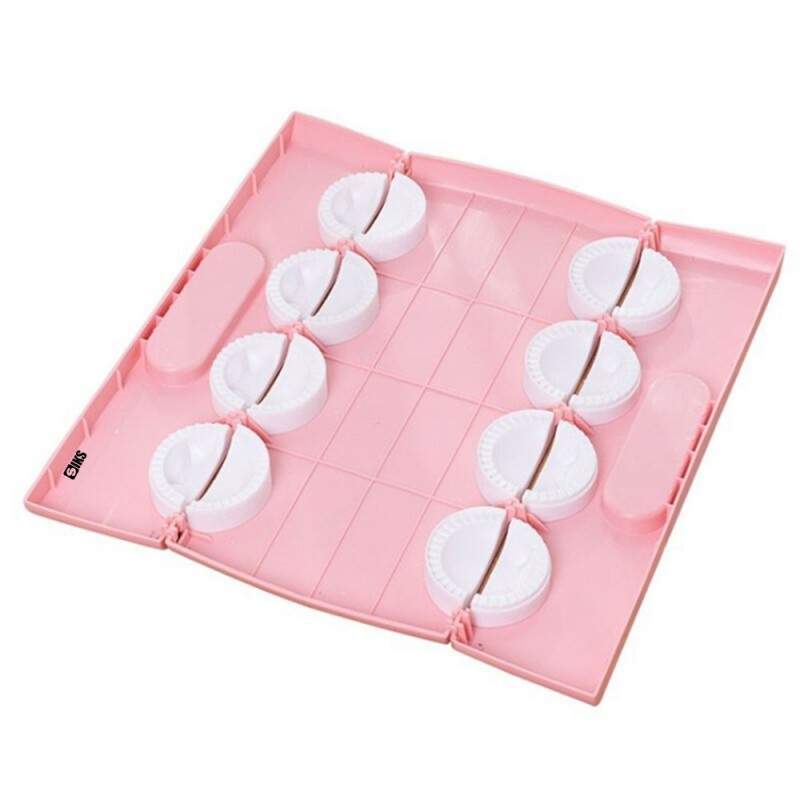 Dispozitiv SIKS® pentru coltunasi, paste ravioli sau gnocchi, 8 recipiente, roz Dispozitiv SIKS® pentru coltunasi, paste ravioli sau gnocchi, 8 recipiente, roz