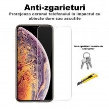 Folie din Sticla SIKS® pentru iPhone 12 PRO MAX, Aplicare Usoara, Anti-Amprenta, Duritate 9H, Transparenta