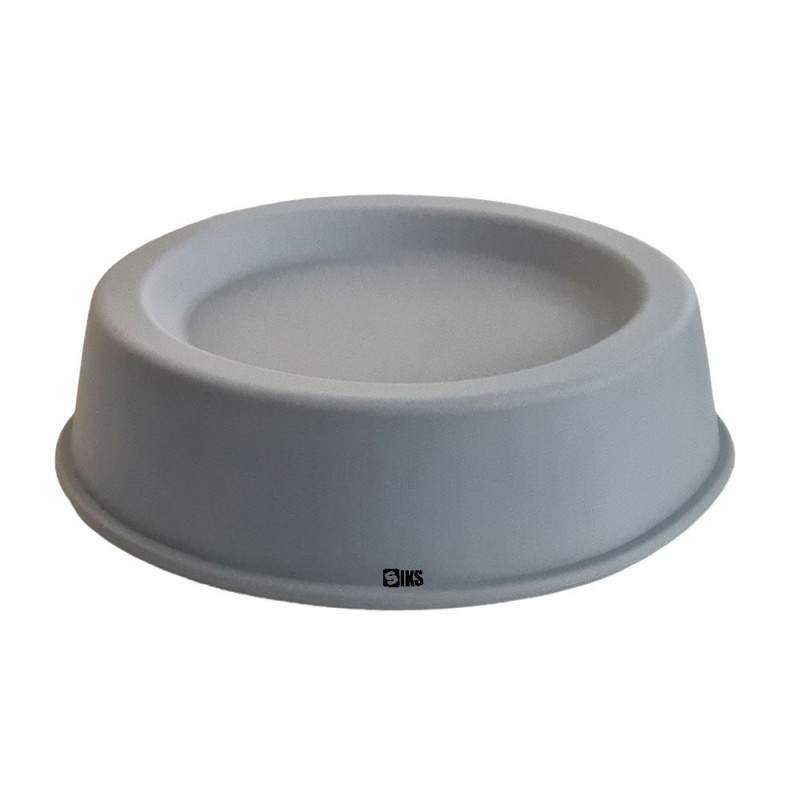 Forma SIKS® pentru Copt Prajituri, Tort, Material Silicon, Rotunda, 21.5x6 cm, Gri