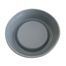 Forma SIKS® pentru Copt Prajituri, Tort, Material Silicon, Rotunda, 21.5x6 cm, Gri