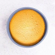 Forma SIKS® pentru Copt Prajituri, Tort, Material Silicon, Rotunda, 21.5x6 cm, Gri