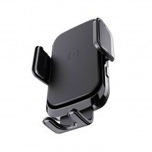 Suport Auto pentru Telefon SIKS® cu Incarcare Rapida Wireless, 15W, Ajustabil, Sistem de Prindere pe Ventilatie/Bord, Negru Suport Auto pentru Telefon SIKS® cu Incarcare Rapida Wireless, 15W, Ajustabil, Sistem de Prindere pe Ventilatie/Bord, Negru
