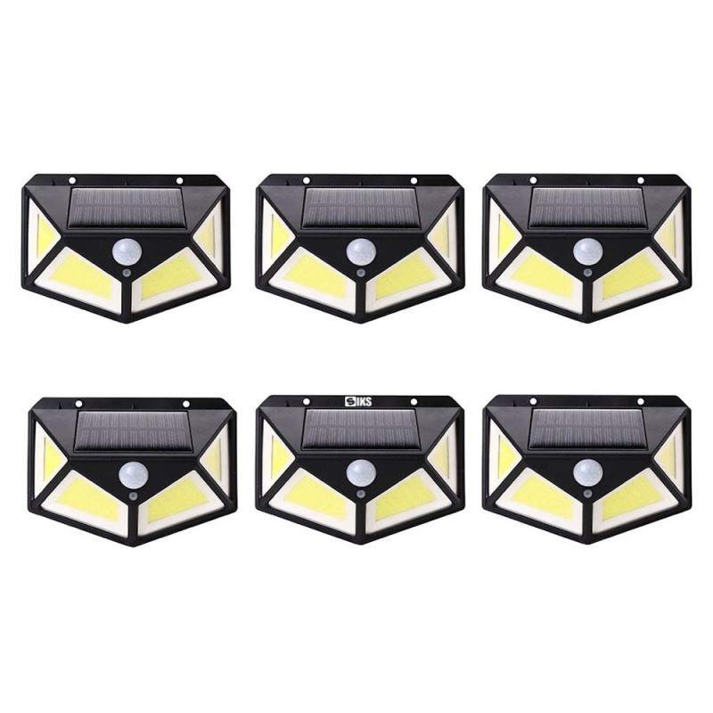 Set 6 x Lampa cu Incarcare Solara SIKS®, Senzor de Miscare, 3 Moduri de Iluminare, 100 LED, Prindere pe Perete Set 6 x Lampa cu Incarcare Solara SIKS®, Senzor de Miscare, 3 Moduri de Iluminare, 100 LED, Prindere pe Perete