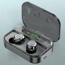 Casti Audio SIKS®, Fara Fir, In-Ear, baterie 2000 mAh, Bluetooth 5.1,Touch Control, True Wireless, Black,Durata Apel 4ore, Compa Casti Audio SIKS®, Fara Fir, In-Ear, baterie 2000 mAh, Bluetooth 5.1,Touch Control, True Wireless, Black,Durata Apel 4ore, Compa