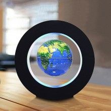 Glob Magnetic Levitant SIKS®, Iluminare LED, Suport Rotund, Cablu de Alimentare, Rotatie Automata, Albastru Glob Magnetic Levitant SIKS®, Iluminare LED, Suport Rotund, Cablu de Alimentare, Rotatie Automata, Albastru