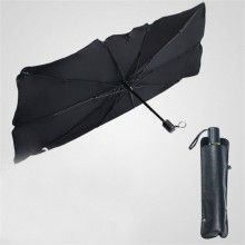 Parasolar Auto Pliabil SIKS®, pentru Masina, in Forma de Umbrela, Negru-Argintiu, Rezistent UV Parasolar Auto Pliabil SIKS®, pentru Masina, in Forma de Umbrela, Negru-Argintiu, Rezistent UV