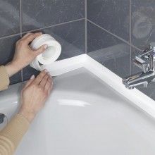 Banda adeziva antistropi SIKS®, rezistenta, usor de curatat, alb