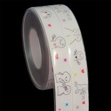 Banda adeziva izolanta SIKS®, antistropi, pentru baie si bucatarie, rezistenta, usor de curatat, 3.2 m, model "Heart" Banda adeziva izolanta SIKS®, antistropi, pentru baie si bucatarie, rezistenta, usor de curatat, 3.2 m, model "Heart"
