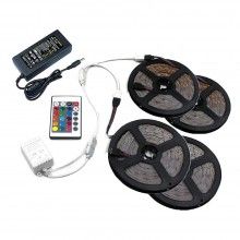Banda LED SIKS®, lumini multicolore, telecomanda, 20m