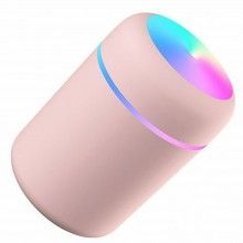 Umidificator SIKS® cu difuzor de aroma, roz, 12x7.5 cm