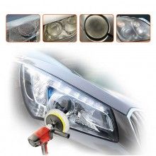 Kit Auto SIKS Complet Pentru Restaurare, HG008, Polisare Faruri, Pentru Claritatea Farurilor
