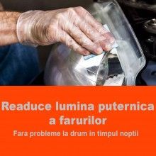 Kit Auto SIKS Complet Pentru Restaurare, HG008, Polisare Faruri, Pentru Claritatea Farurilor