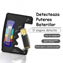 Tester Baterii SIKS 1,5 V-9 V, D, C, AA, AAA, N, Negru Tester Baterii SIKS 1,5 V-9 V, D, C, AA, AAA, N, Negru