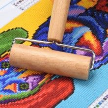 Sucitor SIKS Pentru Intins Aluat, Tip Rola, 2 Capete Din Lemn,18x11x6 cm