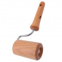 Sucitor SIKS Pentru Intins Aluat, Tip Rola, 1 Capat Din Lemn,18x7 cm
