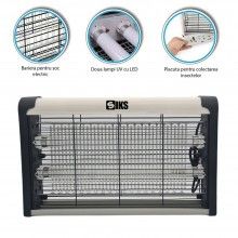 Aparat profesional SIKS anti tantari/insecte/muste, lampa UVA, 30W