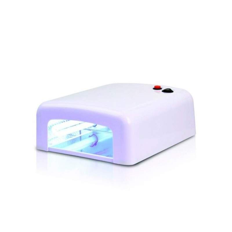 Lampa cu 4 neoane EDAR®, uscare rapida pentru manichiura/pedichiura cu gel, 36W